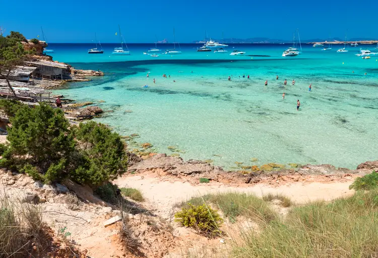 cala saona formentera baleari