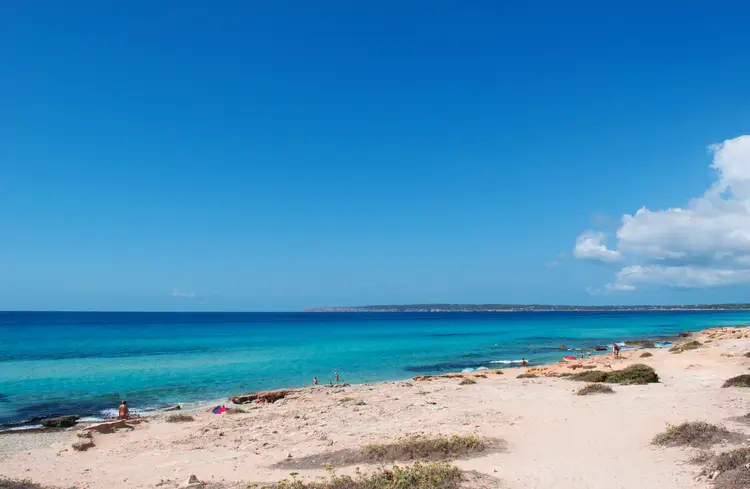 spiaggia di migjorn a formentera