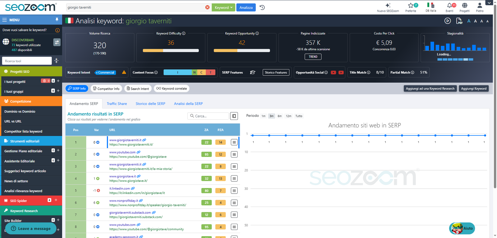 giorgio taverniti consulente seo