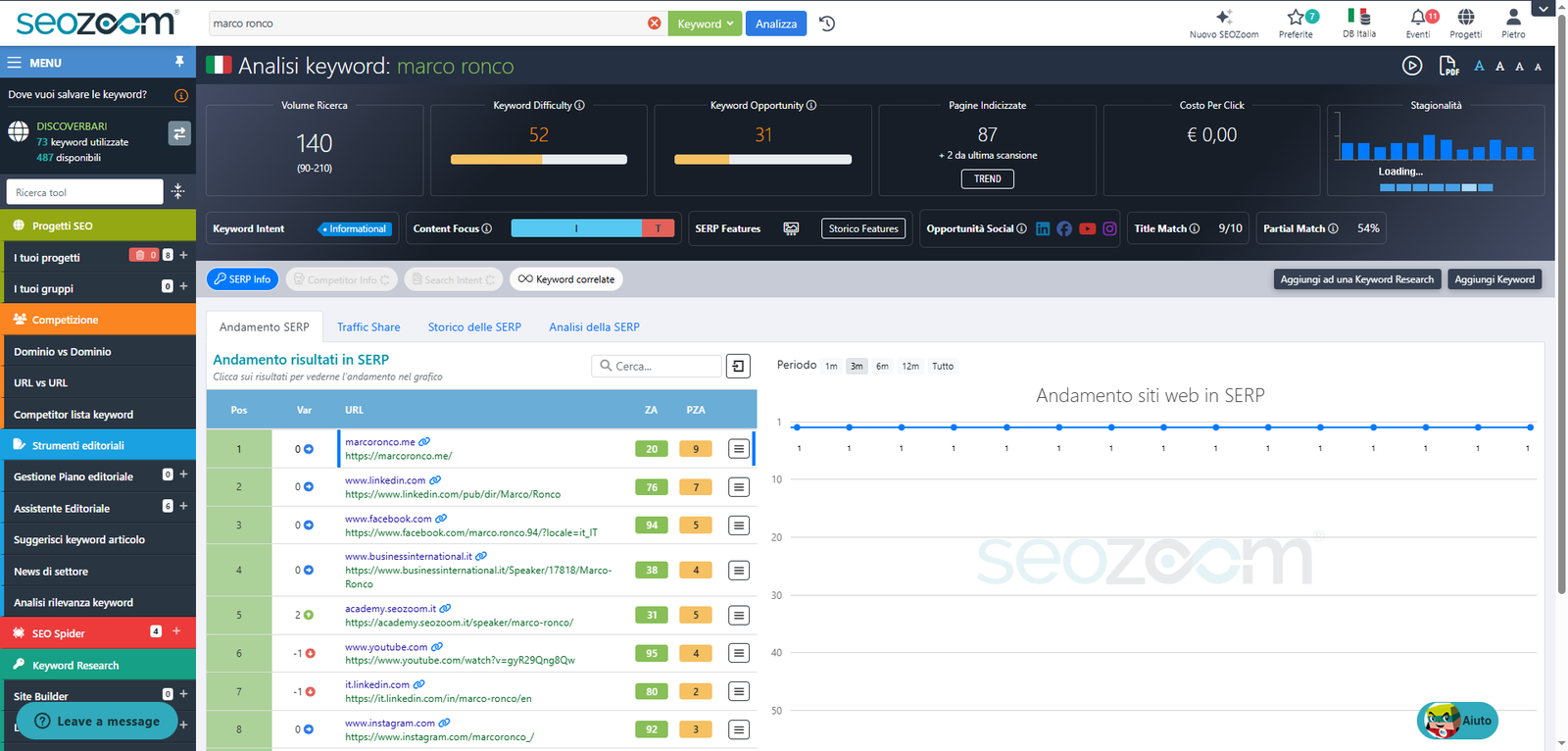 marco ronco consulente seo